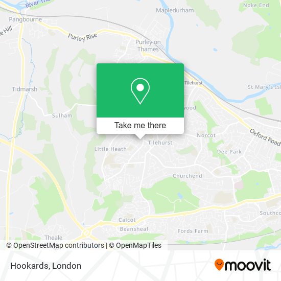 Hookards map