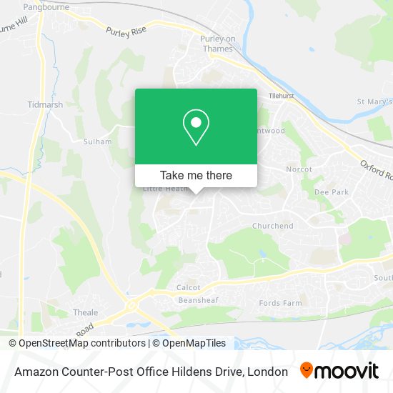 Amazon Counter-Post Office Hildens Drive map