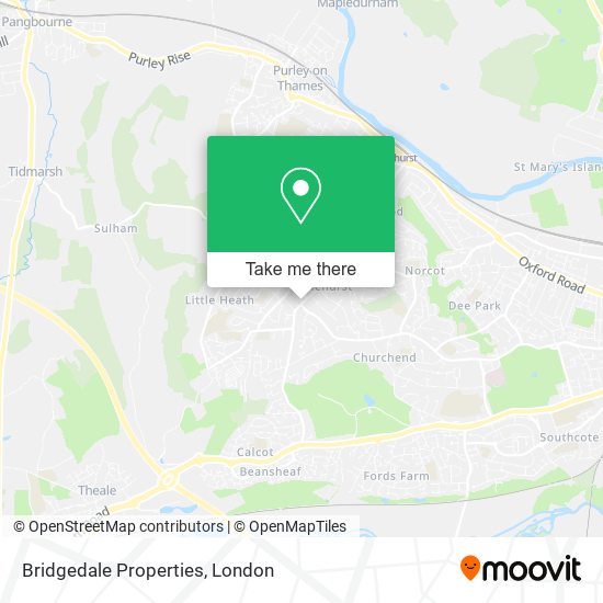 Bridgedale Properties map