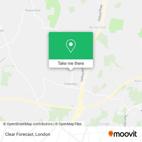 Clear Forecast map