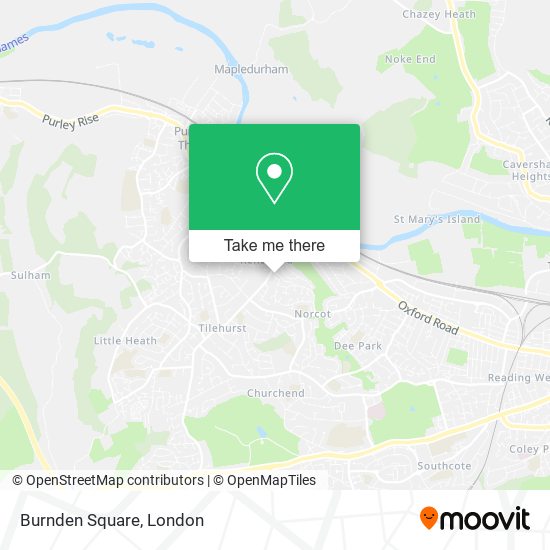 Burnden Square map