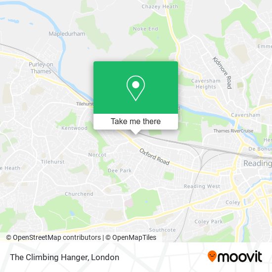 The Climbing Hanger map