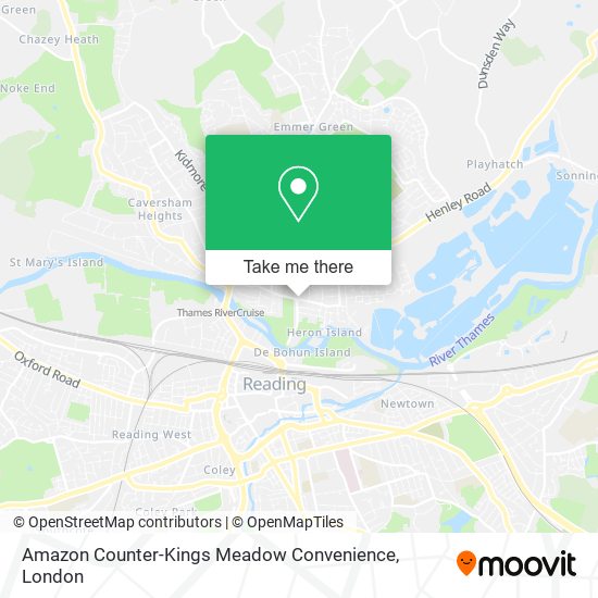 Amazon Counter-Kings Meadow Convenience map
