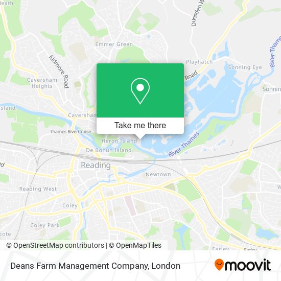 Deans Farm Management Company map