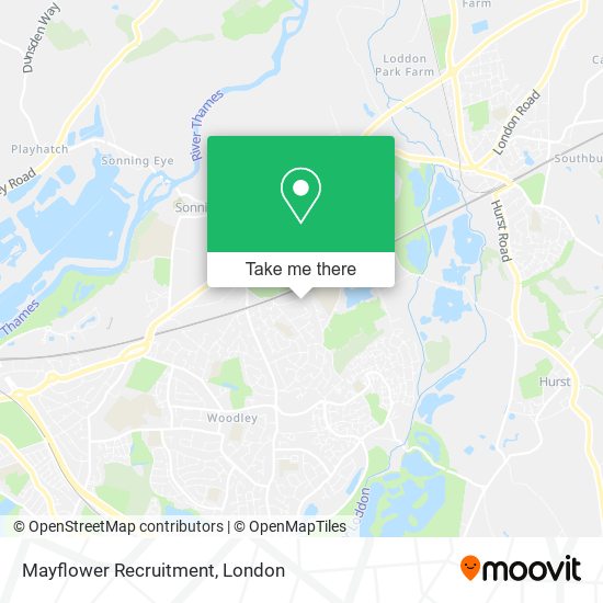 Mayflower Recruitment map