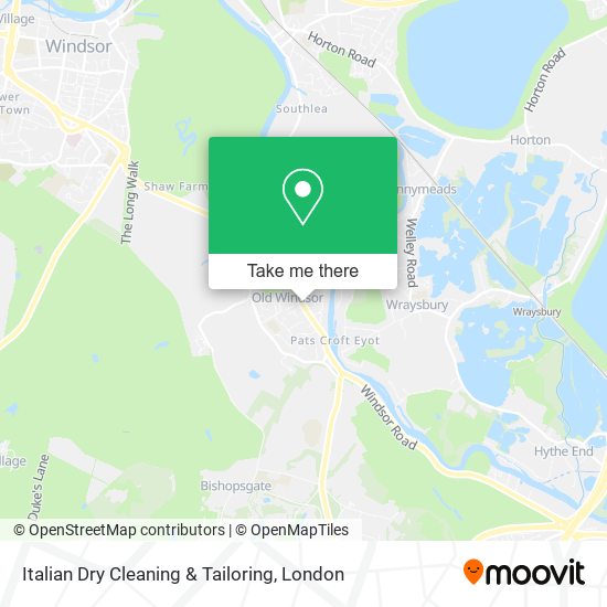 Italian Dry Cleaning & Tailoring map