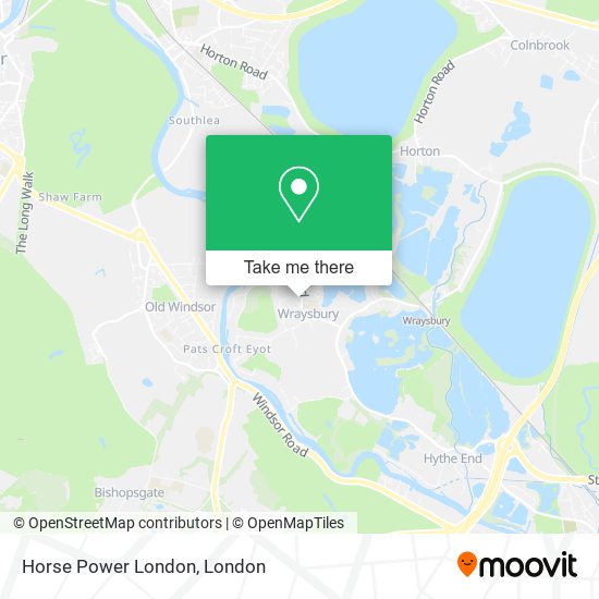 Horse Power London map