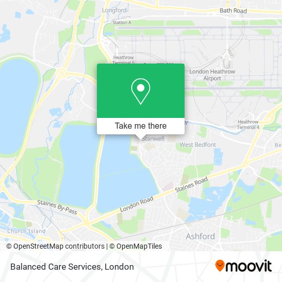 Balanced Care Services map