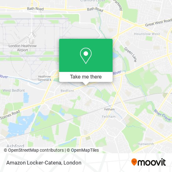 Amazon Locker-Catena map