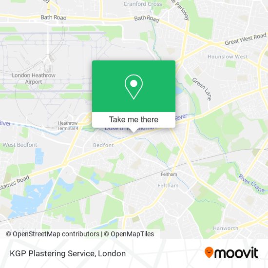 KGP Plastering Service map