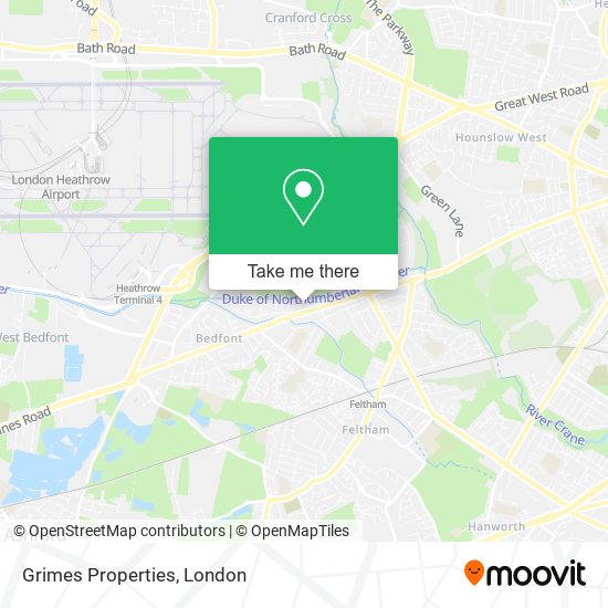 Grimes Properties map