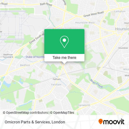 Omicron Parts & Services map