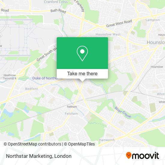 Northstar Marketing map