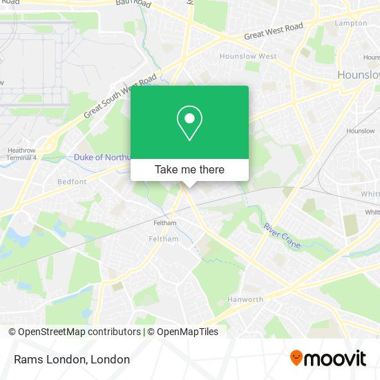 Rams London map