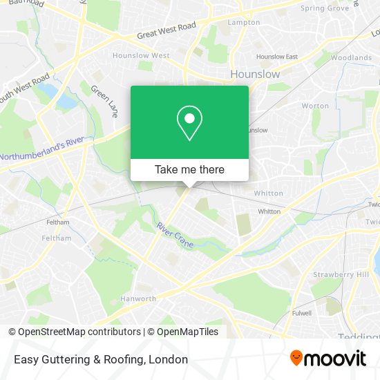 Easy Guttering & Roofing map