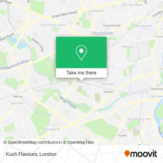 Kush Flavours map