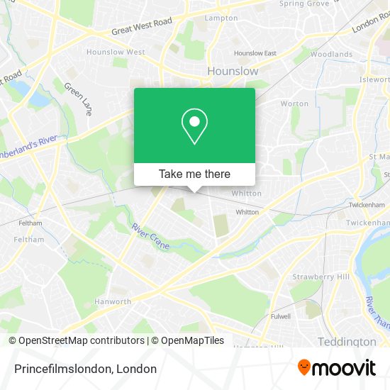 Princefilmslondon map