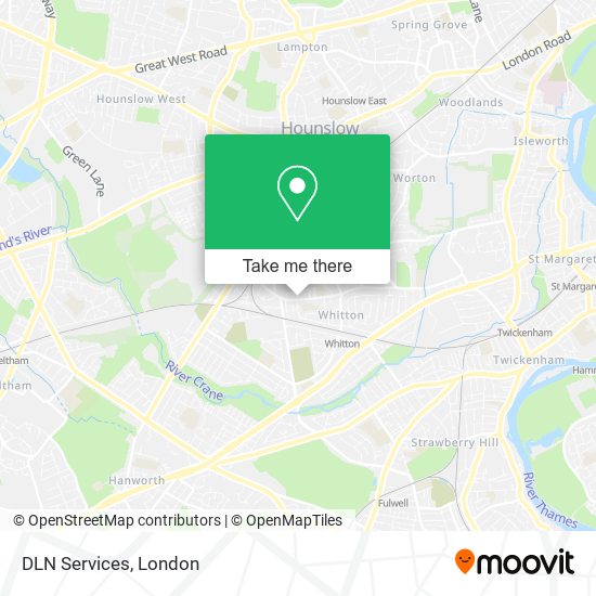 DLN Services map