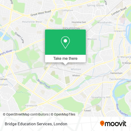 Bridge Education Services map