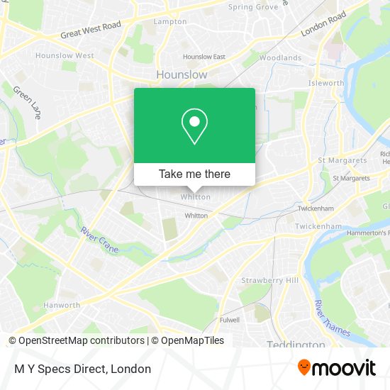 M Y Specs Direct map