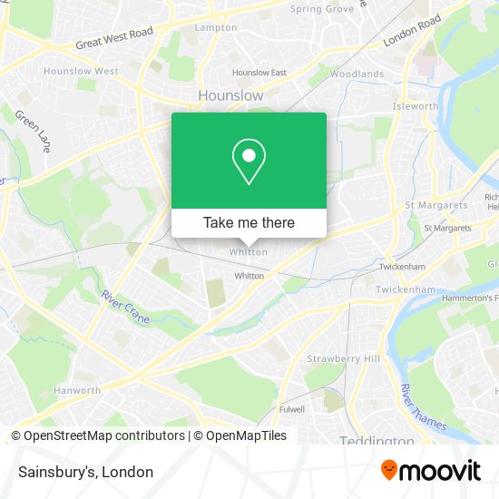 Sainsbury's map