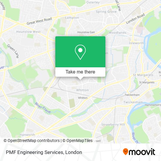 PMF Engineering Services map
