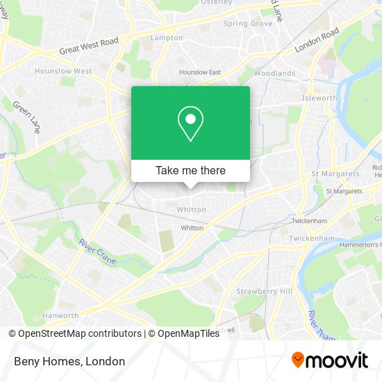 Beny Homes map