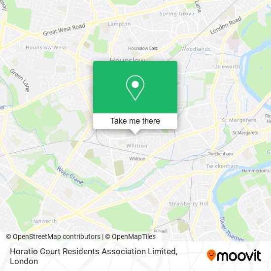 Horatio Court Residents Association Limited map