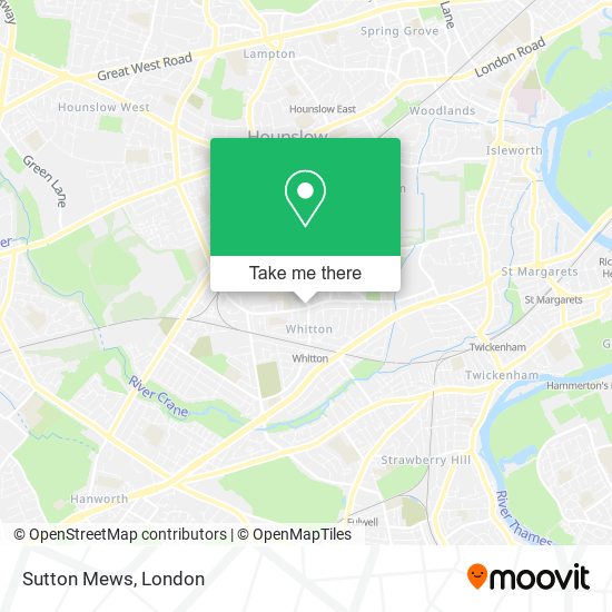 Sutton Mews map