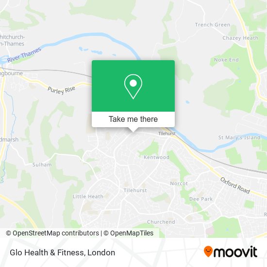 Glo Health & Fitness map