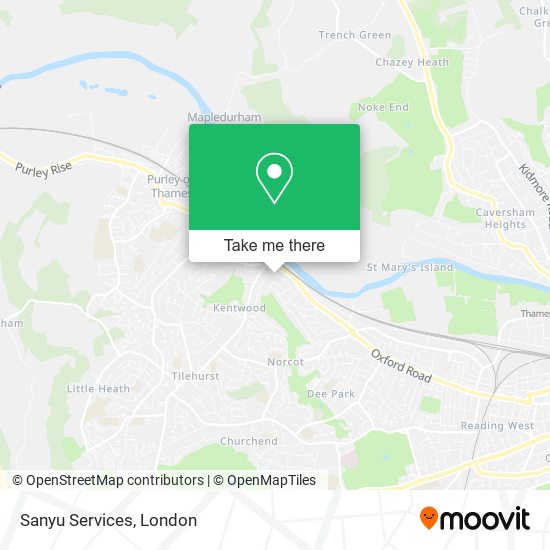 Sanyu Services map