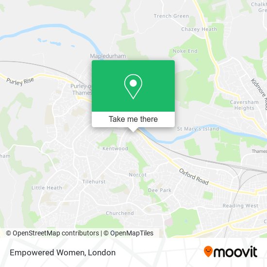 Empowered Women map