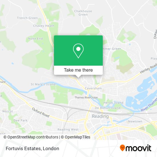 Fortuvis Estates map