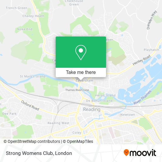 Strong Womens Club map
