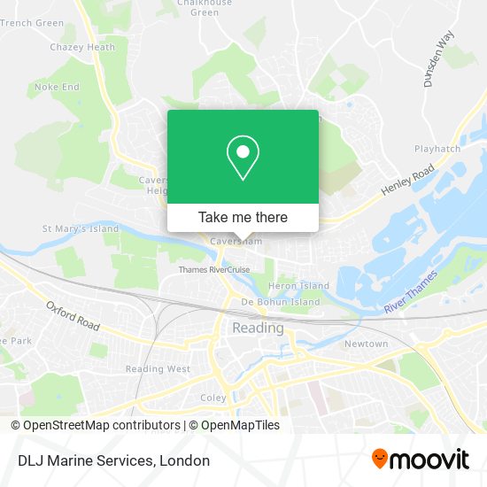 DLJ Marine Services map
