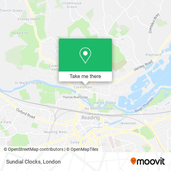 Sundial Clocks map