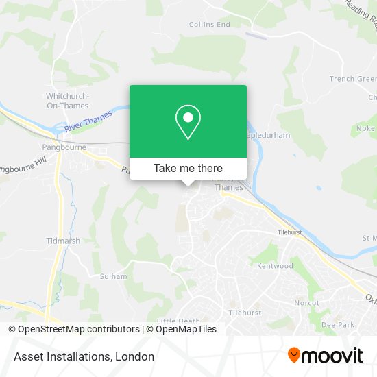 Asset Installations map