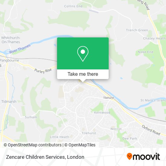 Zencare Children Services map