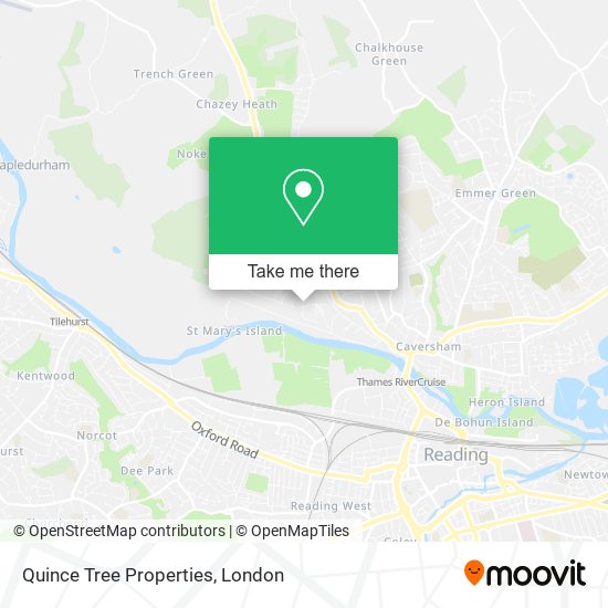 Quince Tree Properties map