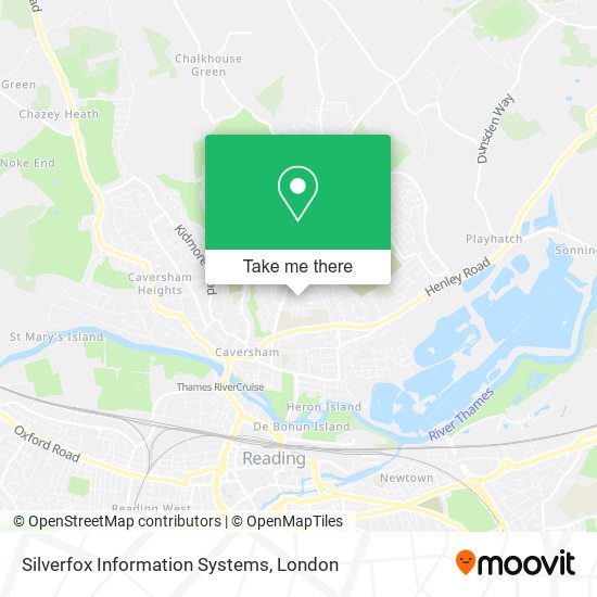 Silverfox Information Systems map