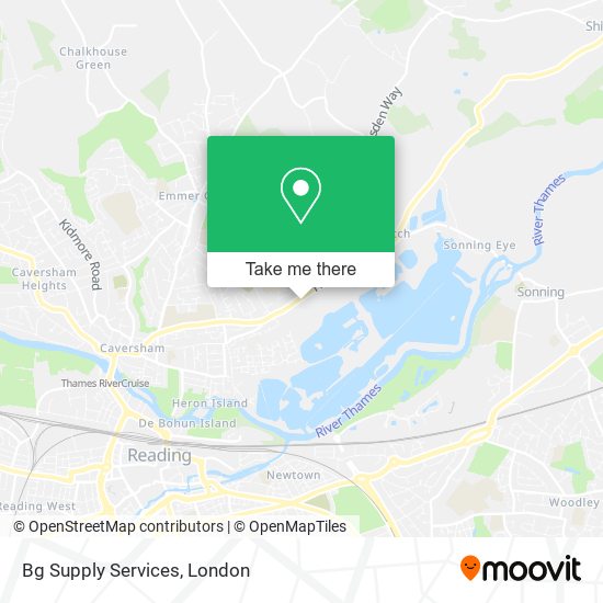 Bg Supply Services map