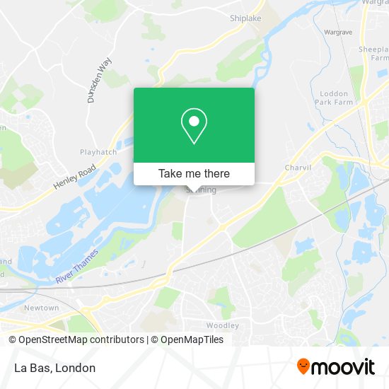 La Bas map