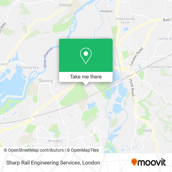 Sharp Rail Engineering Services map