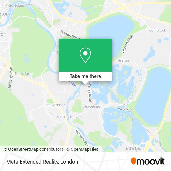 Meta Extended Reality map