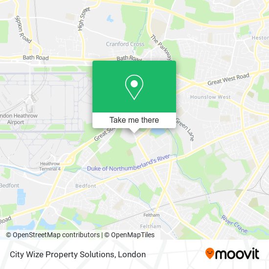 City Wize Property Solutions map