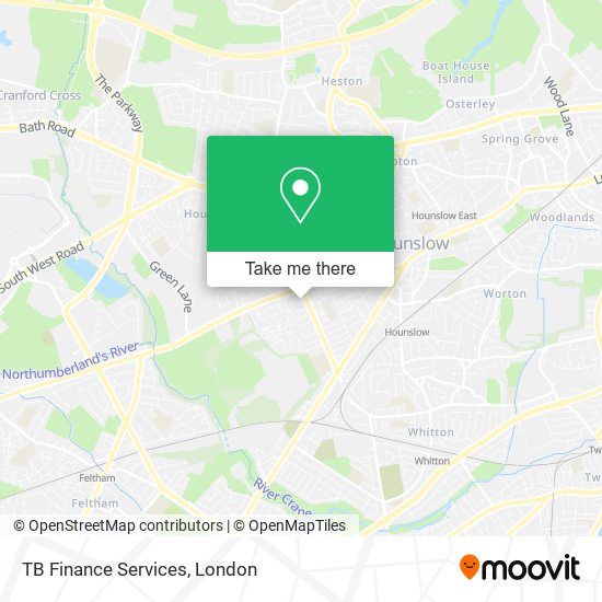 TB Finance Services map