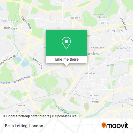 Bella Letting map