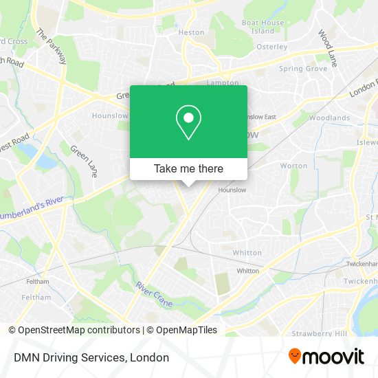 DMN Driving Services map