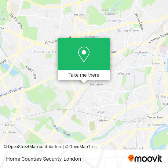 Home Counties Security map