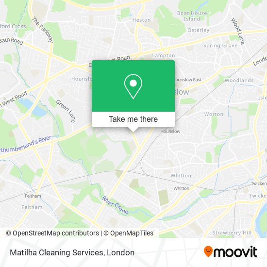 Matilha Cleaning Services map